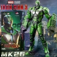 ราคา ฟิกเกอร์แอคชั่น Iron Man รุ่นที่ 7 (Mark VII) รุ่น MK26 พร้อมข้อต่อ Gamma แบบเคลื่อนไหว ของขวัญวันเกิด ของเล่น kid iron man arm monger hot toys dinosaur jurassic world trex บาสบอม (1733911142986516156
