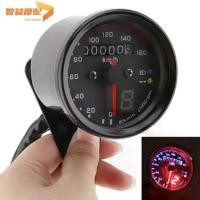 ราคา ไมล์วัดความเร็วรถจักรยานยนต์แบบ LED พร้อมหน้าปัดเกียร์ สไตล์วินเทจ สำหรับ Harley Iron Horse และ Earth Eagle King สามารถปรับแต่งเป็นสปีดอ Meternิเตอร์ได้ (1734156921099486918)