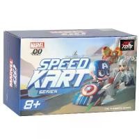 ราคา Marvel Kart Blind Box Avengers Series Iron Man Black Panther Captain America Figure Toy (1733913244098070331)
