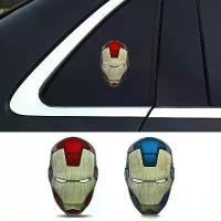 ราคา บุคลิกภาพรถ3D โลหะสามมิติ Iron Man โลโก้รถ Avegers สติกเกอร์รถดัดแปลงสติกเกอร์ตัวรถตกแต่งป้ายท้าย (1734025571247949664)
