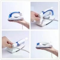 ราคา Steam Garment Steamer Folding Iron Teflon Mini Electric Iron Portable Handheld Garment Steamer Ironing Machine (1733810822711511038)