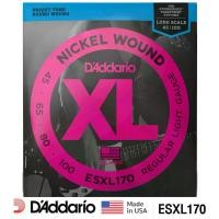 ราคา D'Addario® ESXL170 สายกีตาร์หัวตัด สายเบสหัวตัด สายกีตาร์เบสหัวตัด แบบ Nickel Wound ของแท้ 100% ( Steinberger Long Scale Bass Strings , 0.045 - 0.100 ) ** Made in USA ** (1734268484852024607)