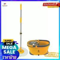 ราคา ชุดอุปกรณ์ถังปั่นพร้อมไม้ม็อบ BE MAN VALUE SPIN สีเหลืองSPIN BUCKET MOP SET YELLOW (1734133553089774598)