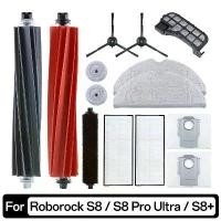 ราคา [COD] For Roborock S8 S8 Pro Ultra S8+ Robot Vacuums Accessories Main Side Brushes Mop Cloths HEPA Filters Dust Bags Replaceable Parts (1733378123831543142)