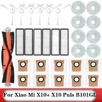 ราคา [COD] For Xiaomi Robot Vacuum X10+ X10 Plus B101GL Spare Parts Accessories Main Side Brush Hepa Filter Dust Bag Rag Mop Stand Dust Box (1733293877819966822)