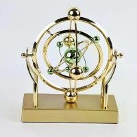 ราคา Celestial Orbit ลูกตุ้ม Perpetual Motion Machine, Kinetic Art Desk Decor, ดาราศาสตร์สําหรับ Home Office, หมุนประติมากรรม (1734165514602513752)