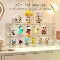 ราคา สินค้าพร้อมส่งในไทยสองชั้น กล่องใส่โมเดล ตู้โชว์โมเดล กล่องใส่ art toy กล่องเก็บโมเดล โชว์ของเล่นกล่องโชว์โมเดล labubu (1732849549821707730)