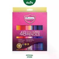 ราคา Master Art (มาสเตอร์อาร์ต) ดินสอสีไม้มาสเตอร์อาร์ต แท่งยาว Premium Grade 48 สี สี 24 สี silky crayons กรอบ งาน สี อคิลิค เเท่ง วงเวียน เขียน แบบ หมุน ๆ หุ่น จําลอง วา (1732892760069473484)