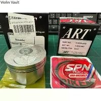 ราคา ลูกสูบ ลูกสูบชุด ลูกสูบแหวนชุด SONIC โซนิค ART กล่องดำ แท้ มีลูกสูบ+แหวน+กิ๊บล็อค+สลักลูกสูบ (1733856903097321274)