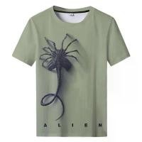ราคา เสื้อยืดพิมพ์ลาย Alien Art 3D, คอลเลกชันฤดูร้อนปี 2025, สำหรับชายและหญิง, สไตล์กีฬาลำลอง, คอกลม, ภาพยนตร์เอเลี่ยนสยองขวัญพิมพ์, เสื้อฮาราจูกุ (1731803861913470558)