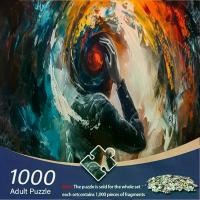 ราคา Smart Watch 1,000 Piece Puzzle - Abstract Figure Paintings and Prints - Living Room - Office - Study - Bar - Cafe - Abstract Art - Perfect Birthday Gift - April Fool's Day - Moth (1734068590785627707)