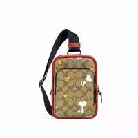 ราคา กระเป๋าคาดอกคาดเอว COACH CE600 COACH X PEANUTS TRACK PACK 14 IN SIGNATURE CANVAS WITH SNOOPY WOODSTOCK PRINT (QBE7V) (1733780965613471547)
