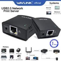 ราคา [พร้อมส่ง] Wavlink USB2.0 Network Print Server, LAN Print Share Server for USB Printers, LPR Print Protocol 10/100Mbps puter Print Server Adapter for Windows 7/8/8.1/XP/10/11/Vis (1733623426176156676)