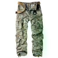 ราคา AKNAVY Digital Grid Desert Camouflage Print Tactical Pants 8 Pockets Large Pockets Black and White Camouflage Pants Men's Long Pants Outdoor Sports Multi-Pocket Loose Cargo Pants (1733621932102354797)
