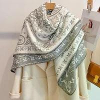 ราคา Premium Quality! Fall-Winter Retro Paisley Print Scarf – Elegant Luxury Women’s Shawl, Warm Outerwear Neck Wrap new era 59fifty ผ้า พันคอ แมนยู new era 59fifty new era 59fifty (1733092076388779053)