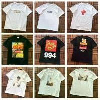 ราคา Trendy Supreme Letter Print BOX High Version Short Sleeve T-Shirt Unisex Loose Street Style (1734259442061248184)