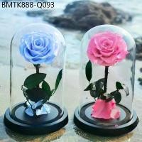 ราคา ‼️ซื้อใน live ลด 20%‼️ Preserved Rose Flower ดอกกุหลาบอมตะในโหลแก้ว สวยสดนาน5ปี กุหลาบสีชมพู ดอกกุหลาบสีฟ้า (1734364697126864323)