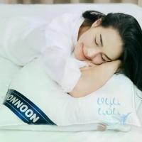 ราคา หมอนขนห่านแท้ 1200 กรัม Goose down Pillow หมอนโรงแรม 5 ดาว [แถมปลอกหมอน!] (1734324740295067451)