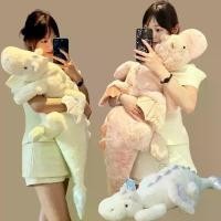 ราคา [Tiktok] 【Tap-Yee】70/110Cm Small Flying Dragon Plush Toy Dinosaur Plush Pillow Little Flying Dragon Toys for Children (1733776175460812027)