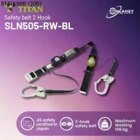 ราคา เข็มขัดนิรภัย 2 ตะขอ Safety belt 2 Hook Titan SLN505-RW-BL (ออกใบกำกับภาษีได้) (1734362910354540149)
