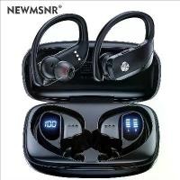 ราคา (New) newmsnr Wireless Ear Hook Headphones Bluetooth with Microphone Battery HiFi Super Bass Waterproof IPX5 Bluetooth 5.0 Headphones for Samsung / Xiaomi / Huawei / Oppo / Vivo etc. (1733922837723383