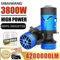 ราคา H4 LED Projector Lens Headlight Car LED Headlight Canbus Turbo fan LED Lamp Plug and Play For Car Motorcycle High Low Beam 12V (1733812093211936590)