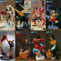 ราคา COD โมเดลวันพีช OnePiece Luffy Zoro Ace Sabo Sanji PVC Figure 15-25cm Gear4 Snakeman/Wanokuni Wano Country/Fire Fist/Diable Jambe โมเดลซันจิ โมเดลโซโล โมเดลลูฟี่TikTok (1733668009628763934)