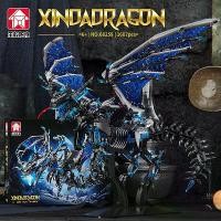 ราคา เข้ากันได้กับบล็อกตัวต่อเลโก้ รุ่น Leyi, Phantom Ninja, Fire Dragon, Ice Dragon, World of Warcraft, โมเดลหุ่นยนต์ และของเล่นตกแต่ง (1734381950436869475)