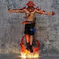 ราคา ONE Ace Portgas·D· PIECE Fire Fist Ace Action Figure Cross Arm Glowing Anime Ornament (1734213577753462131)