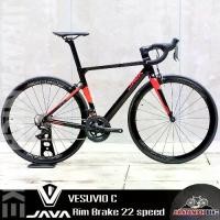 ราคา จักรยานเสือหมอบ JAVA รุ่น VESUVIO C Rim Brake 22 speed (เฟรม Carbon ทรงกึ่ง Aero ลุยได้ทุกเส้นทาง,ตีนผี 105, กระโหลกกลวง, มือเกียร์ DECA) (1729545401840142687)
