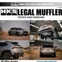 ราคา ท่อไอเสีย hks exhaust muffler ตรงรุ่น toyota yaris cross HEV ปลาย Carbon เครื่อง 2NR-VEX Stanless Steel ไม่เป็นสนิม (1733144057703597181)