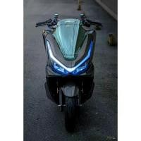 ราคา ชิวหน้า สำหรับ PCX160 แบรนด์ Fiat Hyper Carbon สีเขียวใสยอดฮิต (1733420976194421851)