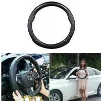 ราคา carbon fiber leather ปลอกพวงมาลัย ปลอกหุ้มพวงมาลัย หนังคาร์บอนไฟเบอร์ steering wheel cover Honda CITY JAZZ CIVIC HRV CRV (1733631971979200308)