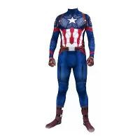 ราคา ชุดจั๊มสูท ชุดคอสเพลย์กัปตันอเมริกา Jumpsuit, Captain America Cosplay Costume (1733768484182656486)