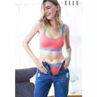 ราคา ดาราแนะนำ ชุดชั้นใน Elle Lingerie, สปอร์ตบรา, ไร้สาย, รุ่น Lb8760TikTok (1733393778748458395)