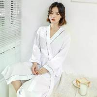 ราคา ชุดยูกาตะสไตล์ญี่ปุ่นสำหรับผู้หญิง ยาวฤดูใบไม้ผลิและฤดูใบไม้ร่วง คู่บาง ผ้าวาฟเฟิลดูดซับน้ำ ชุดยูกาตะผ้าวาฟเฟิลโพลีเอสเตอร์คอตตอน ชุดนอน (1733601381359257538)