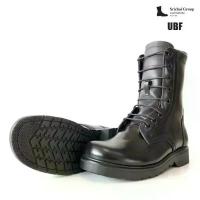 ราคา ✶SrichaiShoes รุ่น UBF คอมแบทหนังขัดมัน เครื่องแบบ พื้นโฟมเบา✿ (1733154486158264036)