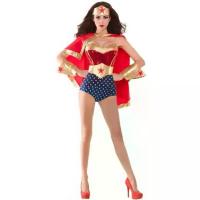 ราคา ชุดฮัลโลวีน, เสื้อคลุม Wonder Woman, สไตล์ยุโรปและอเมริกาใหม่, เสื้อคลุม Jumpsuit เซ็กซี่, เครื่องแบบ Wonder Woman (1732818158163821814)