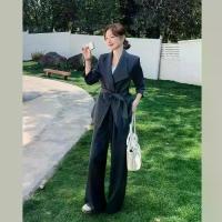 ราคา ชุดสูทผู้หญิง 2 ชิ้น ทำเอง รวมเสื้อแจ็คเก็ตและกางเกงที่ติดตั้งเข็มขัด ซับในอเนกประสงค์และสะดวกสบาย 5666 สูท zara (1732713023093376097)