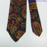 ราคา เนคไท ผ้าไหม Paul Stuart Men's Silk Tie Brown Paisley Design Made in USA แนะนำ (1733268563843188599)