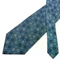 ราคา เนคไท Pierre Cardin Silk Blue Floral Geometric Korea เนคไทแบรนด์เนม ของแท้ COD (1734020222981801545)