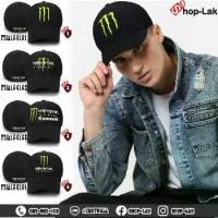 ราคา [Tiktok] หมวกแก๊ปเต็มใบ หมวกแก๊ป ผู้ชาย Monster Energy Cap ผ้ายืดหยุ่นสูง แบบไม่มีที่ปรับ แบบเป็นไซด์ ขนาด 56-58 cm รุ่น F7Ah15-0161 (1733787201439631113)