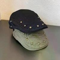 ราคา หมวกสไตล์เกาหลีย้อนยุค หมุดโลหะ หมวกนิวส์บอยใหม่ หมวกเบเร่ต์ลำลองฤดูร้อน ป้องกันแสงแดด หมวกแก๊ป (1733698580921287867)