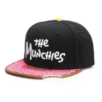ราคา หมวกแก๊ป Snack Gap Munchies หมวกกันแดดสำหรับกิจกรรมกลางแจ้ง หมวกเบสบอลปีกแบน หมวกแฟชั่น (1733470441576826025)