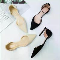 ราคา รองเท้าแตะผู้หญิง Vincci รุ่นใหม่ปี 2022 แบบสายคาดส้นแหลม สีดำ พื้นราบ แมตช์ง่าย ใส่ได้หลายโอกาส รองเท้าส้นเตี้ย 6.25 นิ้ว (1734227308681528383)