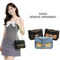 ราคา COACH กระเป๋าสะพายข้าง GEORGIE CROSSBODY ของแท้ 100% รุ่น 7287 (1734296463509522235)