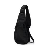 ราคา ✻กระเป๋าสะพายข้าง SLB01® [sling bag] 420D Washed Nylon Black✶ (1733535727805105986)