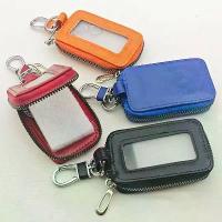 ราคา ซองใส่กุญแจรถยนต์ 1 ชิ้น พร้อมที่ป้องกันกุญแจ พวงกุญแจ ที่ใส่เหรียญ ตะขอโลหะ และพวงกุญแจแบบมีซิป สไตล์เรโทร สำหรับกุญแจรีโมทรถยนต์ (1734368780900861220)