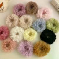 ราคา ยางรัดผม เกรด A นุ่มฟู ยางรัดผมแฟชั่นเกาหลี ยางรัดผม สีเสริม ยาง รัด ยางรัด ผม ขนนุ่ม ที่ ผูก ผม ยาง ทูโทน (1731577702262147334)