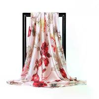 ราคา ผ้าพันคอซาตินพิมพ์ลายดอกไม้ฤดูใบไม้ผลิสำหรับผู้หญิง ฮิญาบมุสลิม ผ้าไหม ผ้าคลุมไหล่ ที่คาดผม ผ้าพันคอ ทูเบอร์กัน (1734387065378145528)